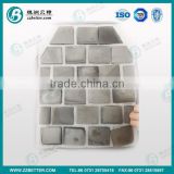 square 50*50mm SIC ceramic bulletproof plate for personnel security