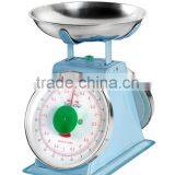 2017 Mechanical Stainless Steel Kitchen Weight Scale With Bowl/spring Scale