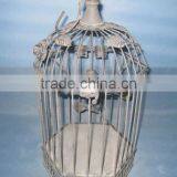 Shabby Chic Wrought Iron Bird Cage Materials thumbnail-1