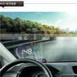 2016 New 5.5" Screen A8 Auto Car HUD Head Up Display KM/h & MPH Overspeed Warning Alarm System Car Speed Head UP LED Display thumbnail-3