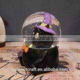 Resin Funny Black Cat Kids Snow Globes Halloween Water Globes thumbnail-3