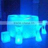 Used Nightclub LED Furniture Bar Counter/bar Table/popular Led Furniture With Battery