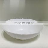 2016 wholesale popular opal tableware white bowl