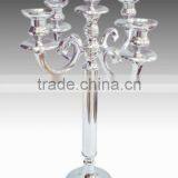 Silver Candelabra, Wedding Candelabra, for Party and Events thumbnail-1