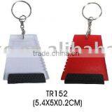 Plastic Car Ice Scraper With Keychain thumbnail-1