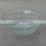 Apple Pattern Glass Bowl / Glass Bowl / Salad Glass Bowl thumbnail-1