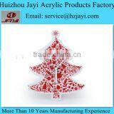Chinese Suppliers Wholesale Custom Acrylic Lucite Christmas Ornament Parts