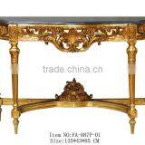 Antique Living Room Set Furniture Console Table With Wall Mirror thumbnail-2