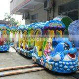 New Design Luxury Attractive Mini Electric Train Ride For Sale