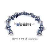 Bolin 15"-325"-058 Full Chisel Saw Chain for Wood Cutting thumbnail-1