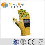 Fashion Mechanic Gloves Leather Working Gloves thumbnail-2