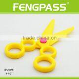 S5-1038 4.5 Inch Plastic Handle Cute Scissors thumbnail-3