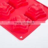 New Design Five-pointed Star Silicone Bakeware Mold,pastry Tools,cupcake Cake Pan Mold thumbnail-2