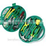Berrylion Popular 12pcs Household Toolset 12kinds of Tools for Homeuse