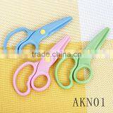 AKN01 Best Selling Products Safety Plastic Scissors for Cutting Papers thumbnail-2