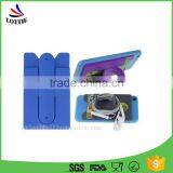High Quality Custom Logo Promotional Silicon Card Holder for Phone thumbnail-3