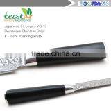 2017 New Technology 8 Inch Japanese VG10 Damascus Slicing Knife With Micarta Handle thumbnail-5