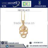Elegant Gold Plated Pendant Necklace at Leading Market Price thumbnail-1