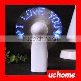 UCHOME Portable Massage Mini LED Fan thumbnail-5