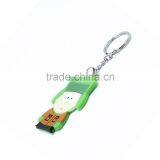 Hot Selling Top Grade Customize Design Popular Gifts Keychains Silicone Keychain Keyring thumbnail-3