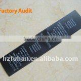 Fashion Gift Box Belt Black Single-face Satin Ribbon Printed Care Label thumbnail-1