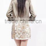 Newest Silk Casual Blouse 2015 thumbnail-3