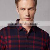 Egyptian Cotton Plaid Men Shirt SHL103 thumbnail-4