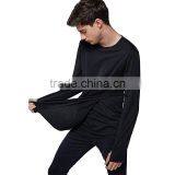 Wholesale Mens Custom Fashion Tee Shirt Extended Longline T Shirt thumbnail-4