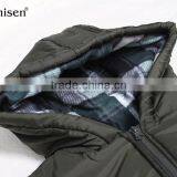 Fashion Design Wholesale Windbreaker Men Plaids Jacket thumbnail-3