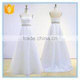 Chaozhou Strapless A-line Trailing Wedding Dress With Beaded thumbnail-1