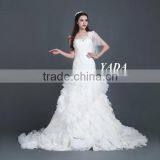 Latest Style Lace and Beaded Embroidery Plus Size Wedding Dress thumbnail-3