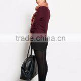 Fitted Fully Fashioned Knitwear Soft Knitting Fabric Ladies Cardigan Knitting Patterns thumbnail-5