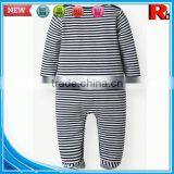 China Stripe Long Sleeve Cotton Wholesale Used Baby Clothes Organic Baby Products thumbnail-2