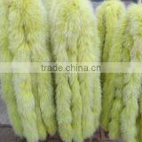 BBG-H-18 Fox Fur Collar / Trimming / Fox Fur Strip For Jacket Hood thumbnail-5