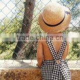 High Quality Summer Tartan Baby Overalls Baby Clothes Romper for Wholsale thumbnail-1