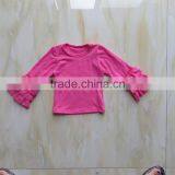 XF-111 Wholesale Cotton Child Various Colors Long Sleeve TOP Clothing 2016 thumbnail-1