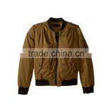 2017 Fashion Style Custom Logo Baby Kids Boys Winter Quilted Bomber Jacket Wholesale in China thumbnail-5