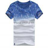 2015 Hot Sale 100% Cotton Mens Short Sleeve Sport T-Shirt High Quality S-1 thumbnail-1