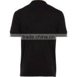 Black Plain Polo t Shirts Men for Printing thumbnail-2