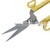 Hot Sell Gold Plated Vintage Retro Style Stainless Steel Sewing Scissors thumbnail-2