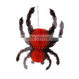 Paper Halloween Party Decorations Orange Black Halloween Spider Animal thumbnail-3