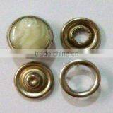 Prong Snap Fastener With Stone Cap