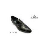 Full Embossed Leather Dress Shoes for Men thumbnail-2