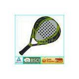 Flat Face Graphite Paddle Racket Full Cover PU Grip for Training 26.5 x 25.8cm thumbnail-1