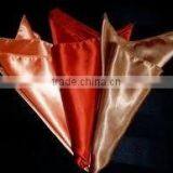 Wedding Satin Table Napkin Hotel Satin Napkin for Banquet