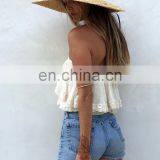 Best Selling White Tube Top Off Shoulder Ruffle Boho Top For Best Sex Position thumbnail-4