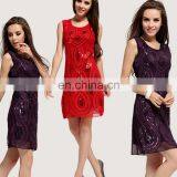 Wholesale New Stylish Bodycon High Quality Bandage Evening Party MINI Dress thumbnail-2