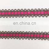 OLCT1436 1.3cm Fashion Beautiful Multi Color Cotton Crochet African Lace for Ladies thumbnail-4