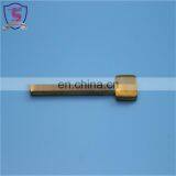 Brass Metal Stamping Electric Strip Round Crimp Terminal Brass Connector