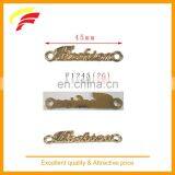 Fashion Zinc Alloy Label With Custom Logo for Clothing F1245 thumbnail-5